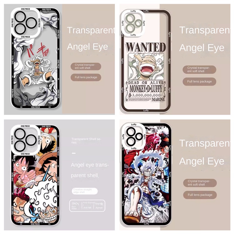 Vỏ điện thoại cho samsung galaxy a71 a51 a52 a52s a53 a72 a73 m23 f23 5g note 10 20 plus lite ultra g530 ốp lưng angel eyes anime one piece nica luffy fashion cartoon clear cover
