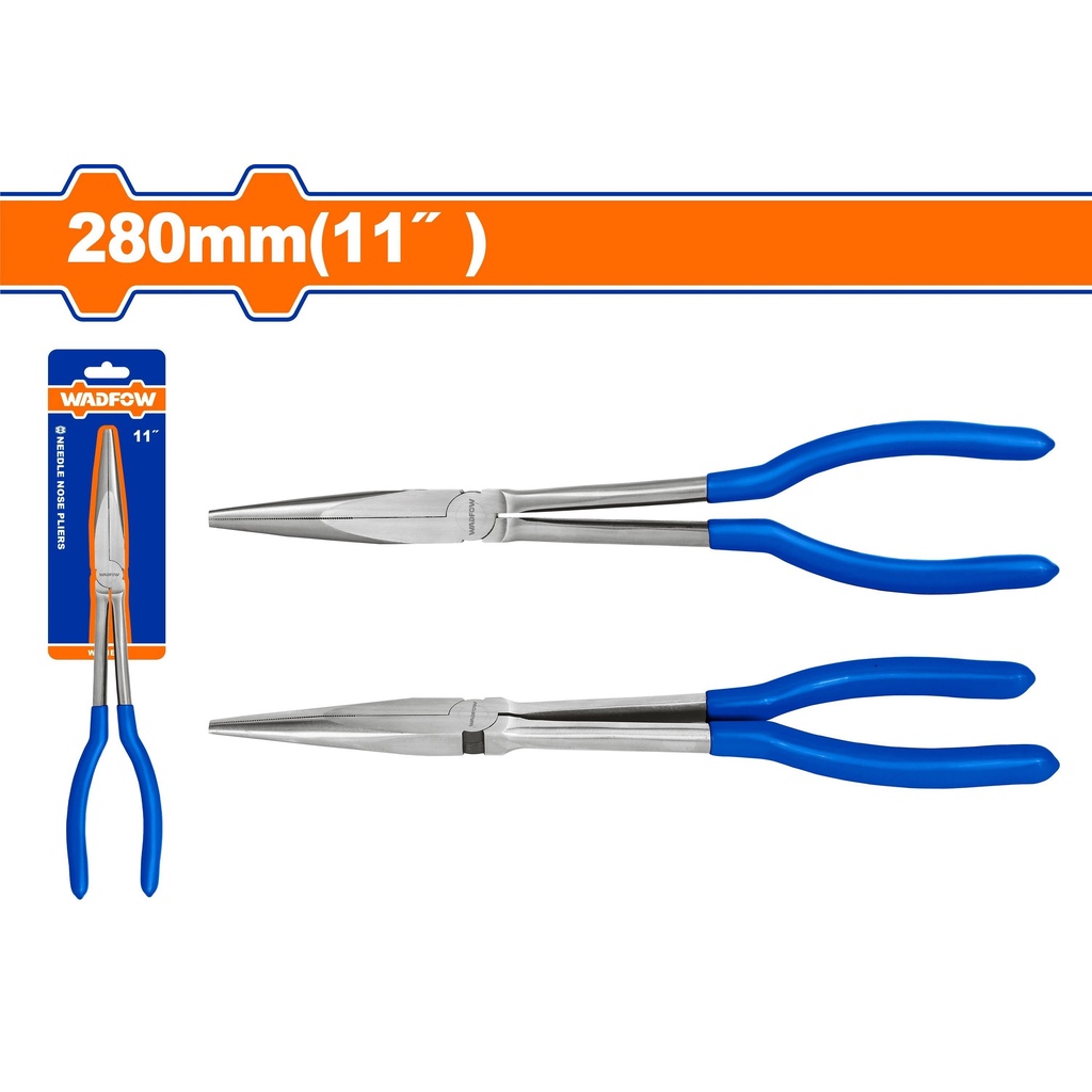 Kềm mũi dài thẳng 11 inch wadfow WPL1E11