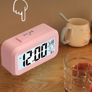 Đồng hồ báo thức điện tử để bàn có đèn led