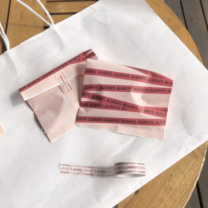 Set 6 Túi Giấy Đựng Quà In Hình Dễ Thương