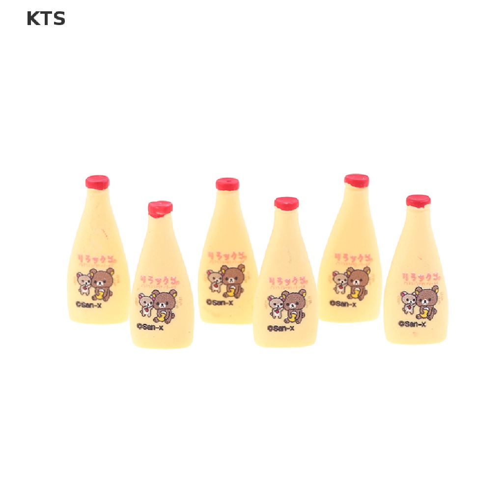 Set 6 Bánh Pudding Mini Tỉ Lệ 1: 12 Dùng Để Trang Trí Nhà Búp Bê