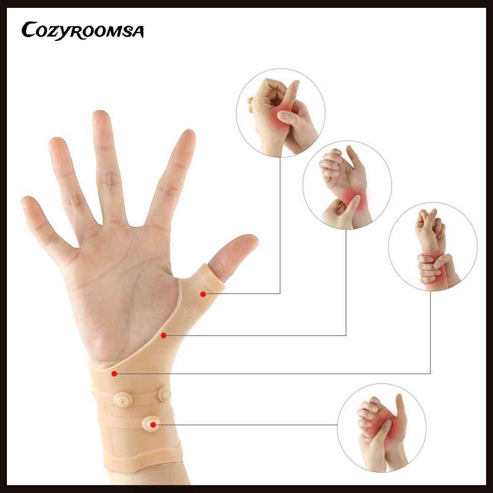 Đai Quấn Bảo Vệ Cổ Tay Giảm Đau Co Giãn Một Kích Thước