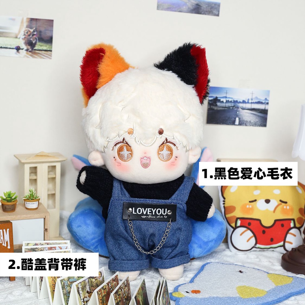 Búp Bê Nhồi Bông Cotton 20cm In Hình Anime One Piece Mặc Trang Phục Hóa Trang