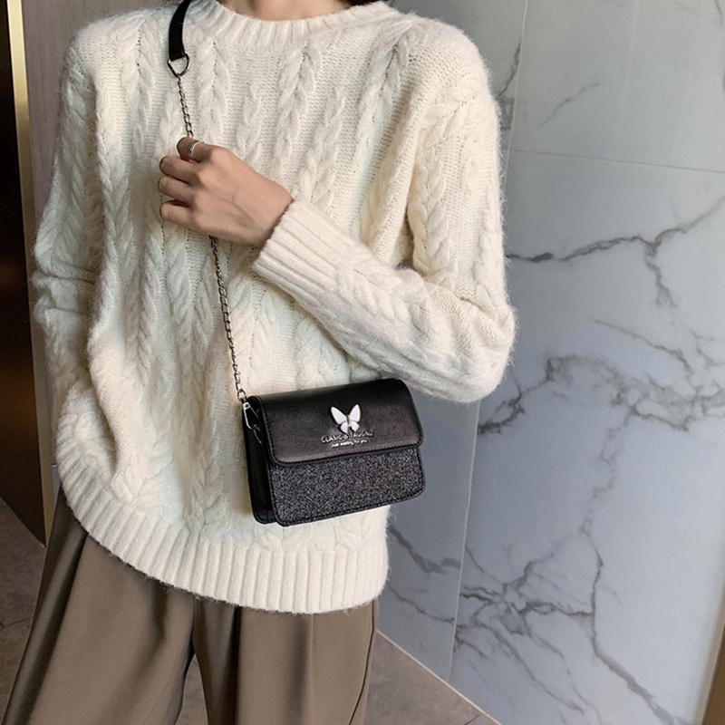 Túi Đeo Chéo Hình Bướm Phong Cách Hàn Quốc