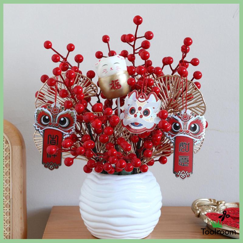 Chậu Hoa Giả Để Bàn Trang Trí Nội Thất