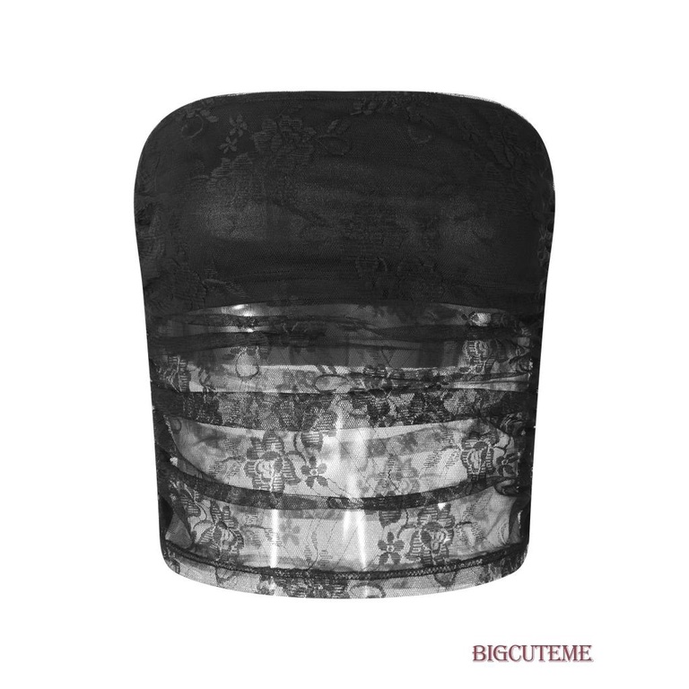 Áo Croptop Trễ Vai Không Tay Màu Trơn In Hoa Thời Trang Mùa Hè Cho Nữ