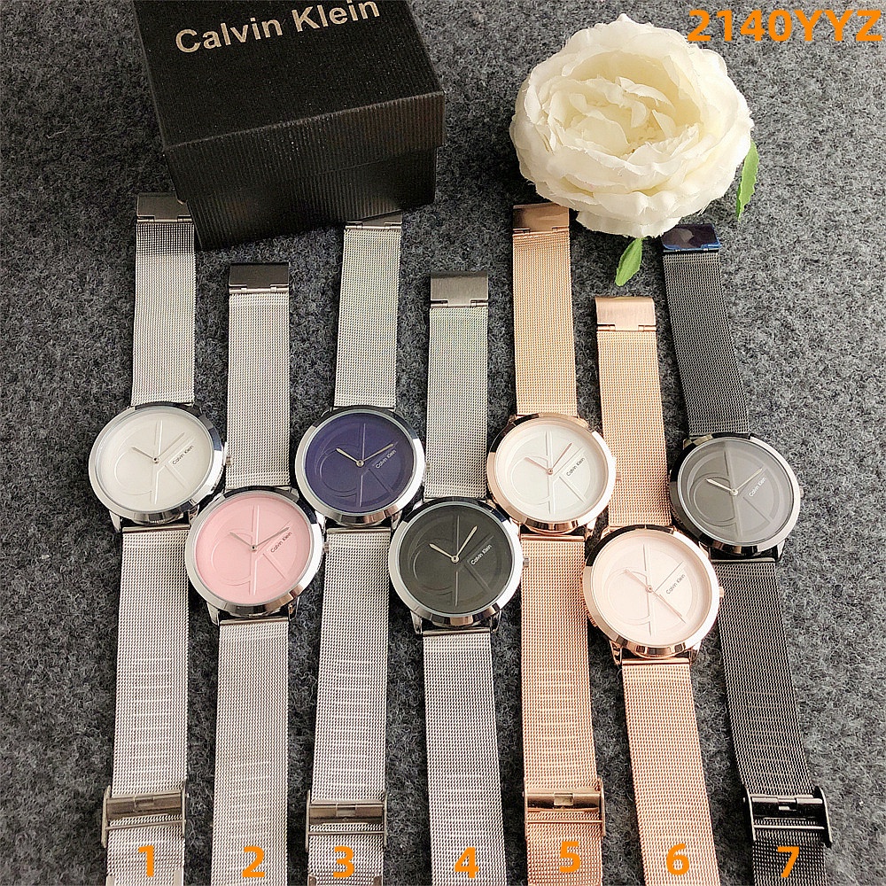 Đồng Hồ Đeo Tay CK 40mm Trọng Lượng Nhẹ Và Sành Điệu Không Có Tay Giây Cá Tính Cho Cặp Đôi