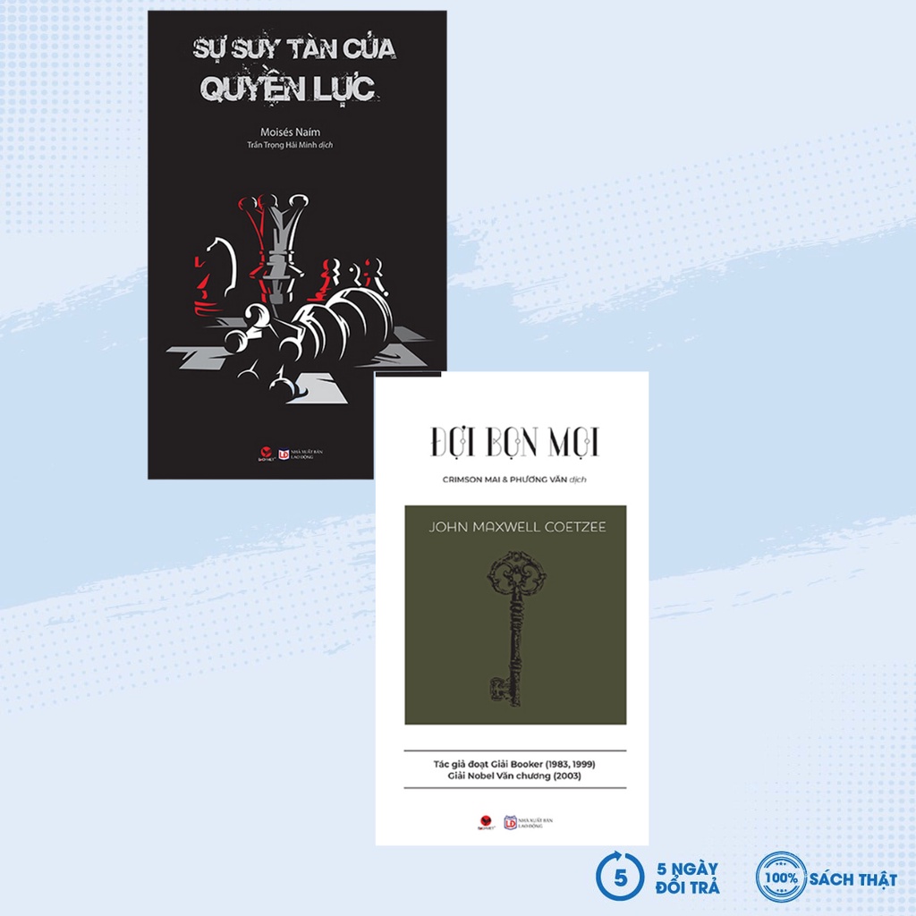 Sách – Combo Sự Suy Tàn Của Quyền Lực + Đợi Bọn Mọi (Bộ 2 Cuốn) (AL)