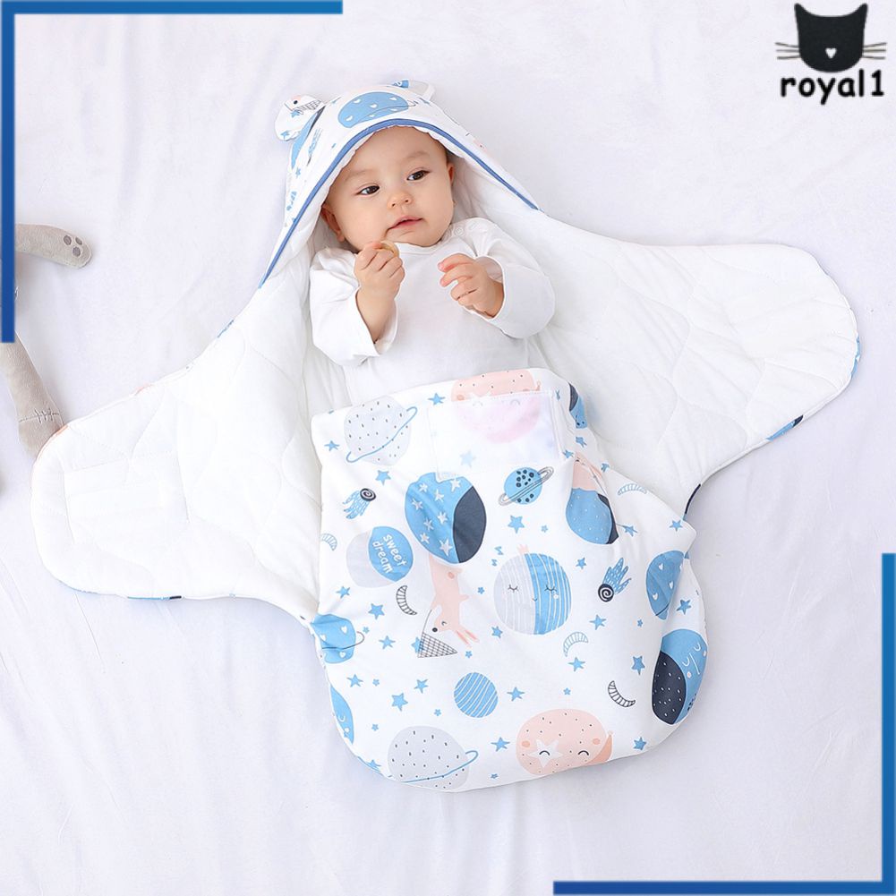 Túi Ngủ Cho Trẻ Sơ Sinh Chăn Ủ Kén Siêu Mềm Dày Ấm Áp Bằng Cotton Nguyên Chất Quần Áo Trẻ Sơ Sinh Bé Trai Bé Gái Khăn Quấn Trẻ Em 0-6 Tháng Royal1.vn