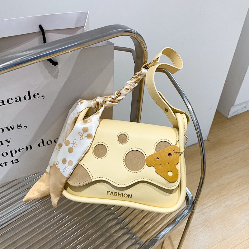 MISCHA Túi Đeo Vai Thiết Kế Đơn Giản Thời Trang Theo Phong Cách Hàn Quốc Cho Nữ