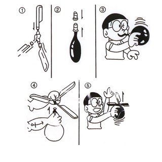 Bóng Bay Trực Thăng Đồ Chơi Cho Bé
