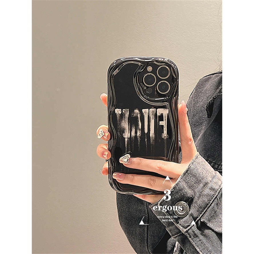 Ốp Điện Thoại TPU Mềm Họa Tiết Đơn Giản Cá Tính Cho IPhone 14 13 12 11 Pro Max SE2020 X XR Xs Max 7 8 6 6s Plus