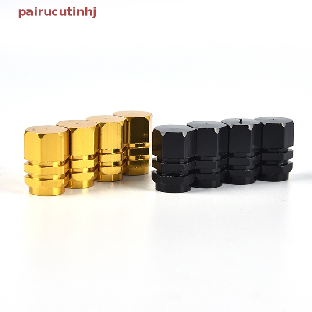 Set 4 Nắp Van Bánh Xe Hơi Bằng Nhôm Chất Lượng Cao