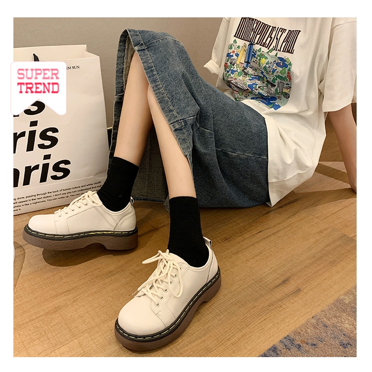 Giày Nữ Kiểu Dáng Retro Thời Trang Cá Tính