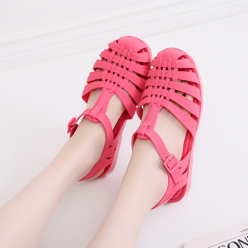 Sandal Thiết Kế Mới Siêu Nhẹ Kiểu Dáng Đơn Giản Thời Trang Theo Phong Cách Hàn Quốc Cho Nữ