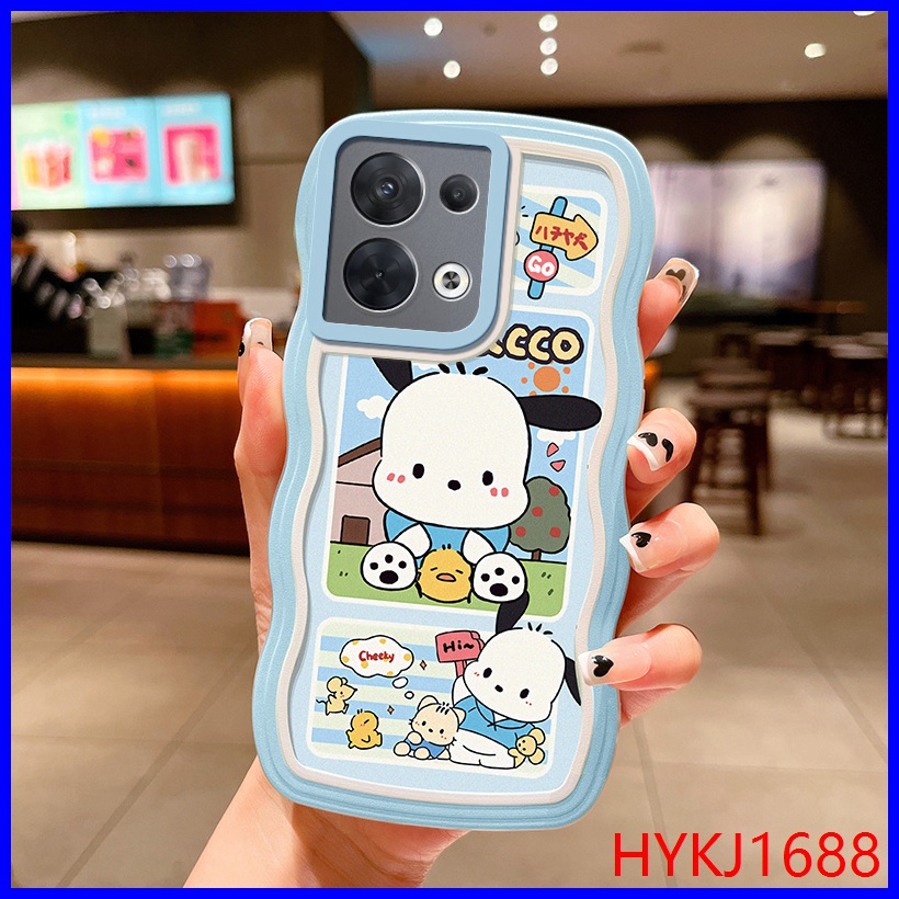 Ốp lưng Oppo Reno8 5G Ốp Điện Thoại tpu Mềm Họa Tiết Lượn Sóng Cho Oppo Reno 8 5G Reno8 5G TY