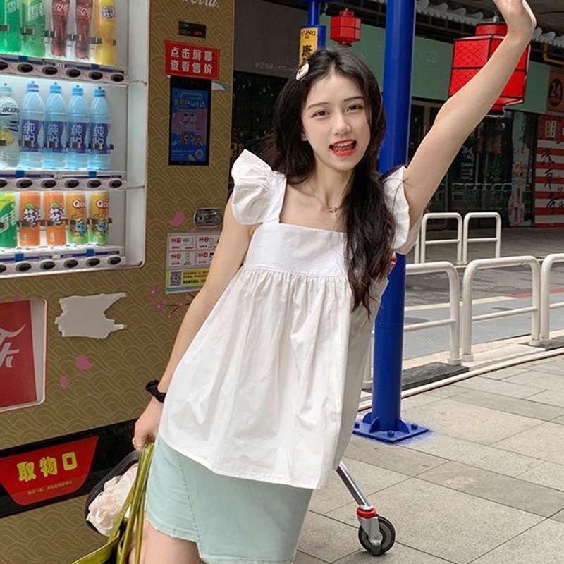 IELGY Áo Sơ Mi Tay Dài Phong Cách Pháp Ngọt Ngào Cao Cấp Thời Trang Cho Nữ