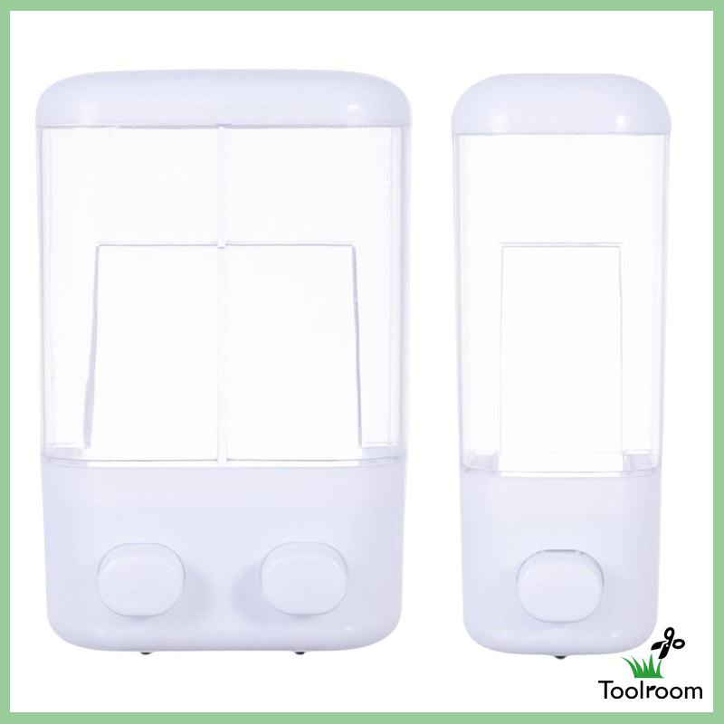 Hộp Đựng Xà Phòng Dạng Lỏng Gắn Tường Trong Suốt Tiện Dụng Cho Nhà Bếp / Khách Sạn