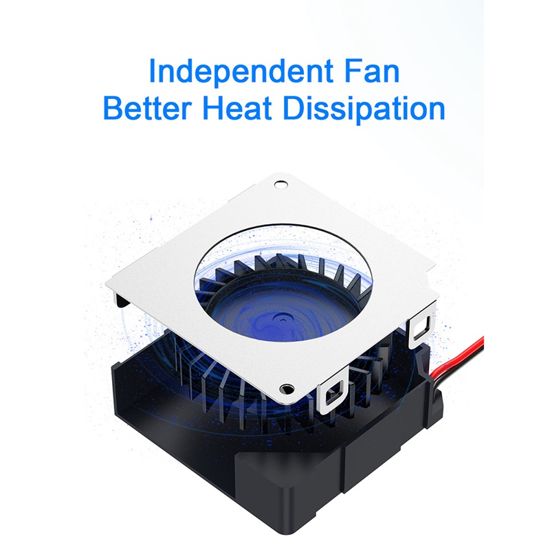 Quạt đĩa cứng trạng thái rắn M.2 Tản nhiệt Tản nhiệt Làm mát Tấm đệm nhiệt Silicone Bộ làm mát cho M2 NVME SATA 2280 PCIE