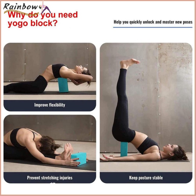 Khối Xốp Eva Khối Lượng Nhẹ Chống Trượt Hỗ Trợ Luyện Tập Yoga / Thể Hình