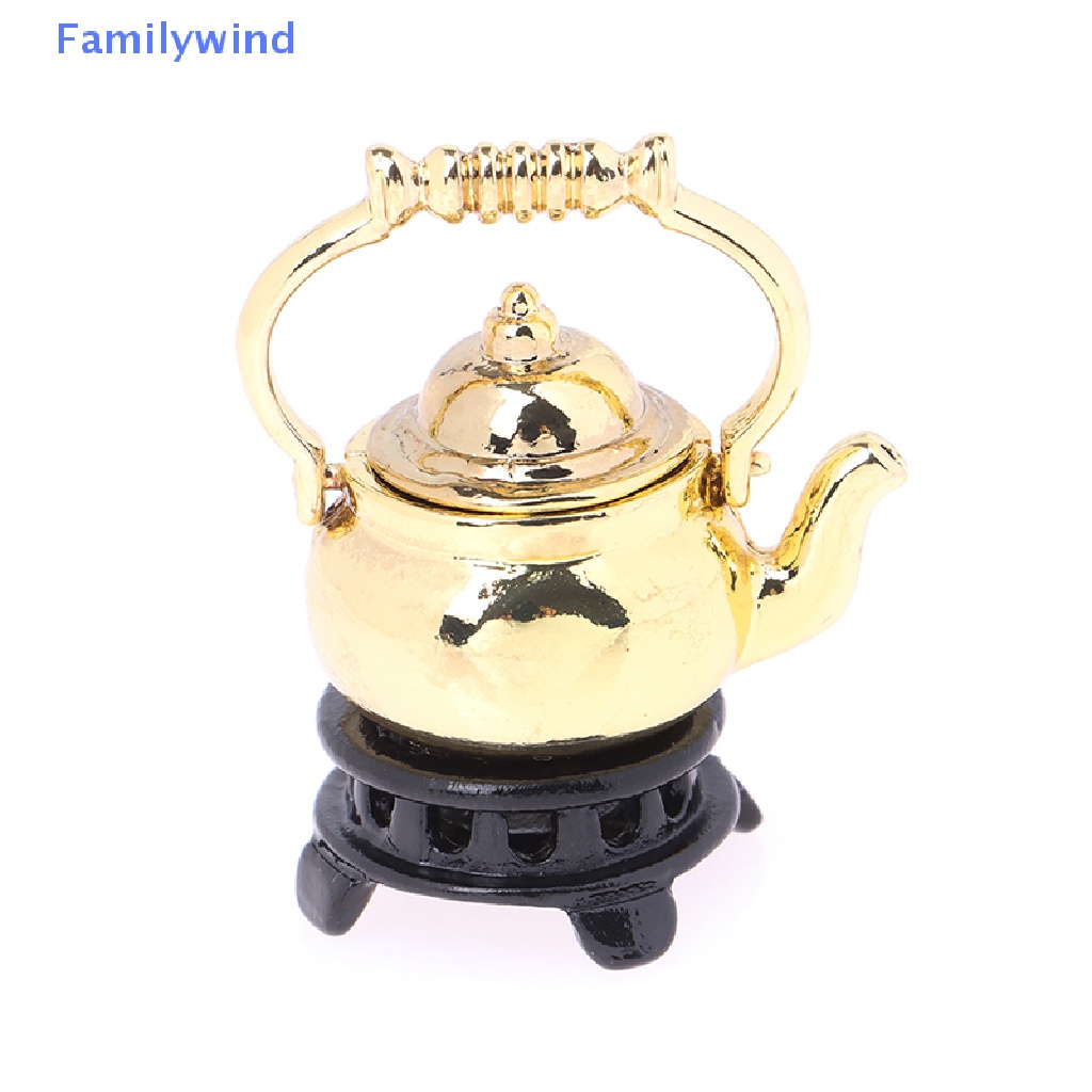 1 Set Ấm Trà Mini 1: 12 Phong Cách Retro Trang Trí Nhà Búp Bê