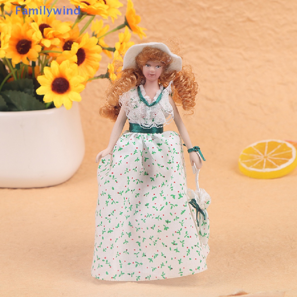 Mô Hình Búp Bê Mini Victorian Tỉ Lệ 1: 12