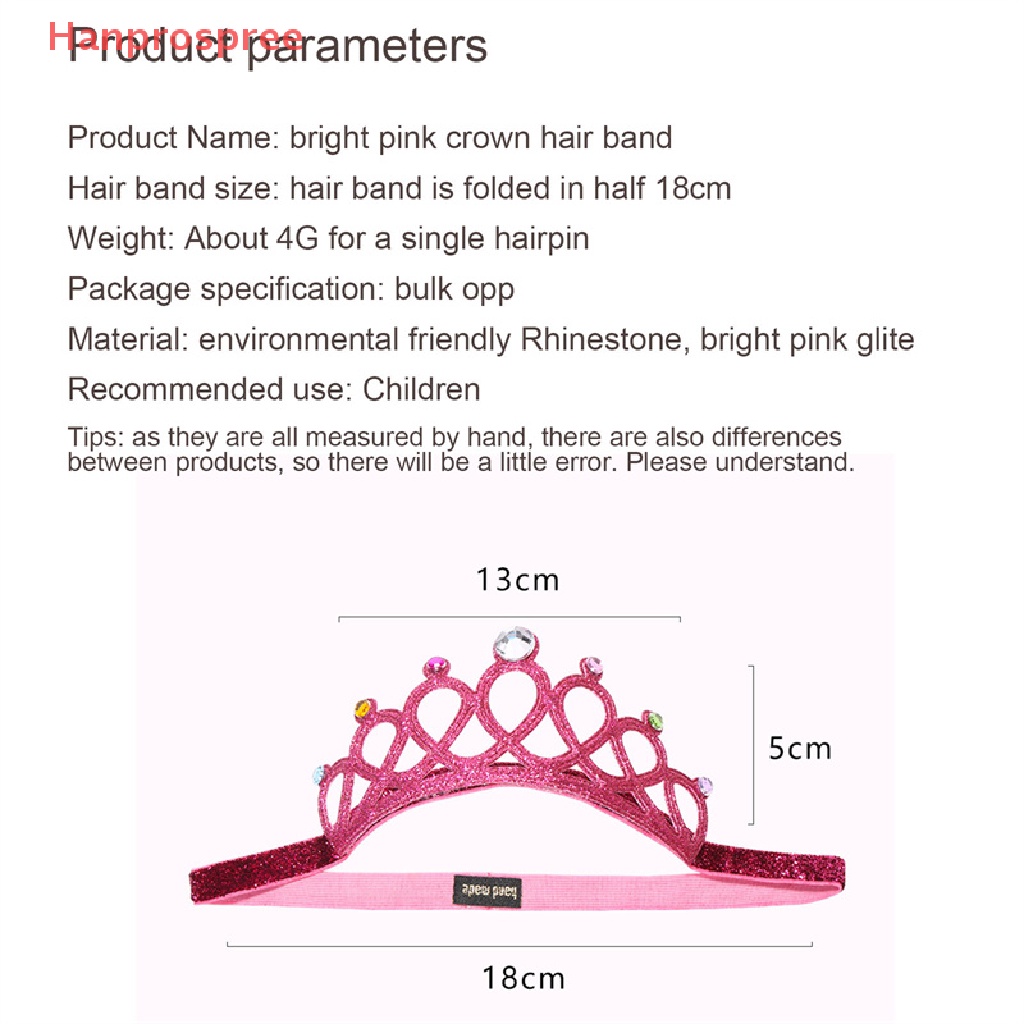 Băng Đô Cài Tóc Hình Vương Miện Mềm Co Giãn Cho Bé