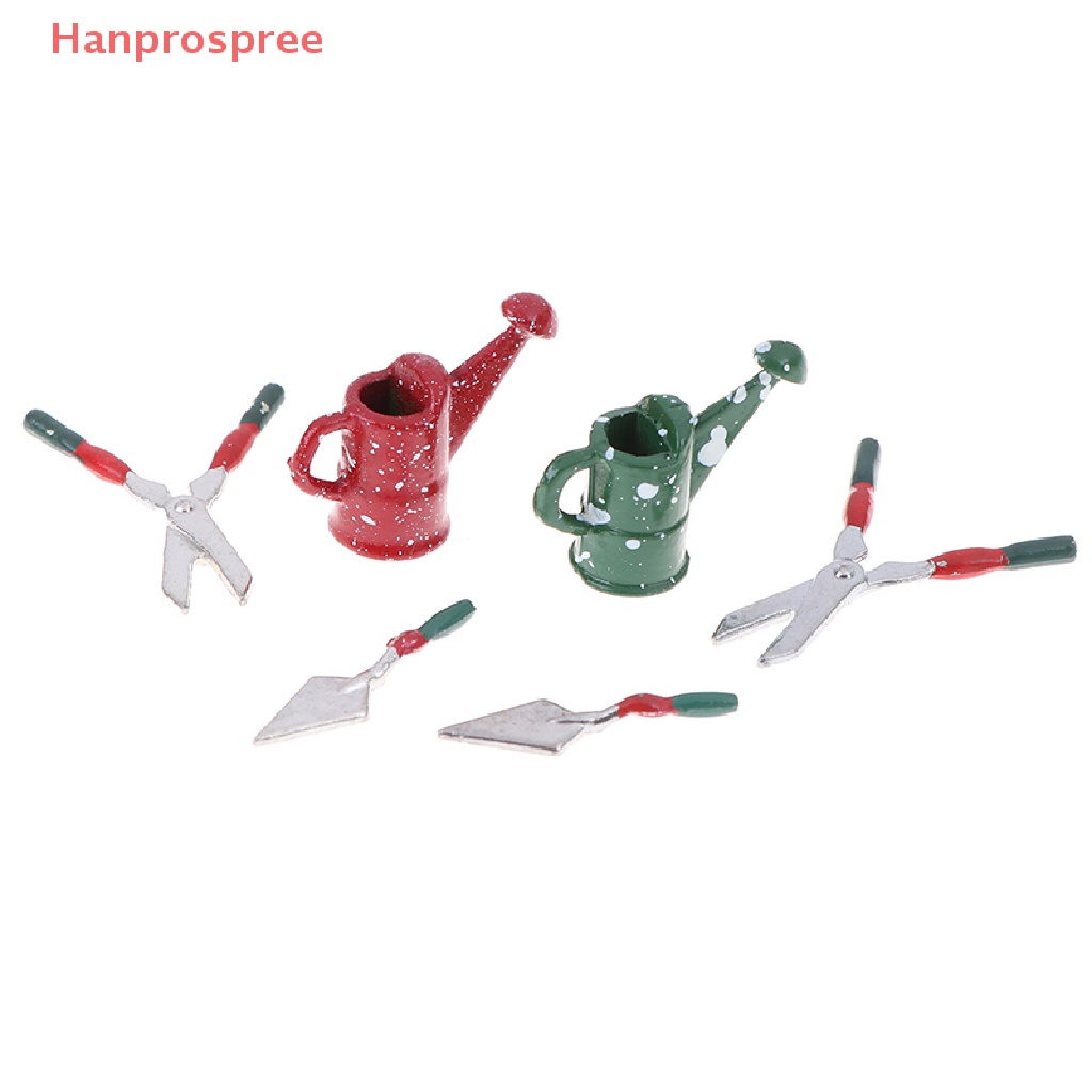 Bộ 3 Bình Tưới Nước Cho Nhà Búp Bê Tỉ Lệ 1 / 12