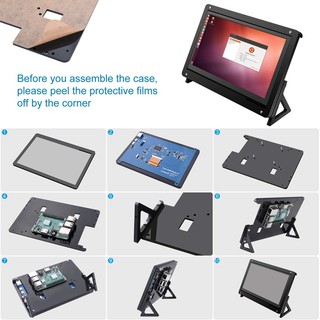 Giá Đỡ Màn Hình Lcd 7 Inch Cho Raspberry Pi 3 Model B +
