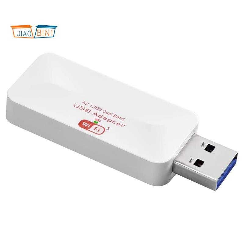 Usb Nhận Tín Hiệu WIFI AC1300 Cho Máy Tính Để Bàn, 11, 10, 8.1, 8, 7, XP, Vista