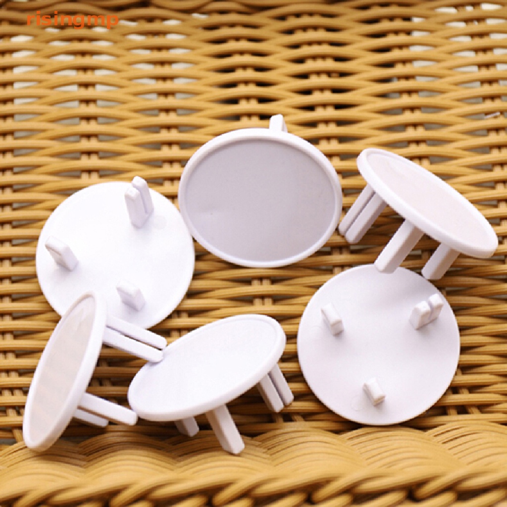 Set 5 Nắp Đậy Ổ Cắm Điện uk Bảo Vệ An Toàn Cho Bé