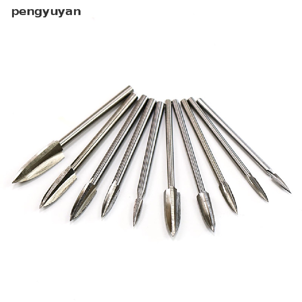 Bộ Mũi Khoan Điêu Khắc Gỗ Bằng Thép HSS Chuyên Dụng