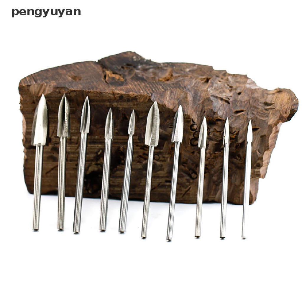 Bộ Mũi Khoan Điêu Khắc Gỗ Bằng Thép HSS Chuyên Dụng