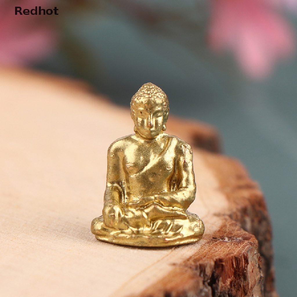 Mô Hình Tượng Phật Bằng Kim Loại Tỉ Lệ 1: 12 Trang Trí Nhà Búp Bê