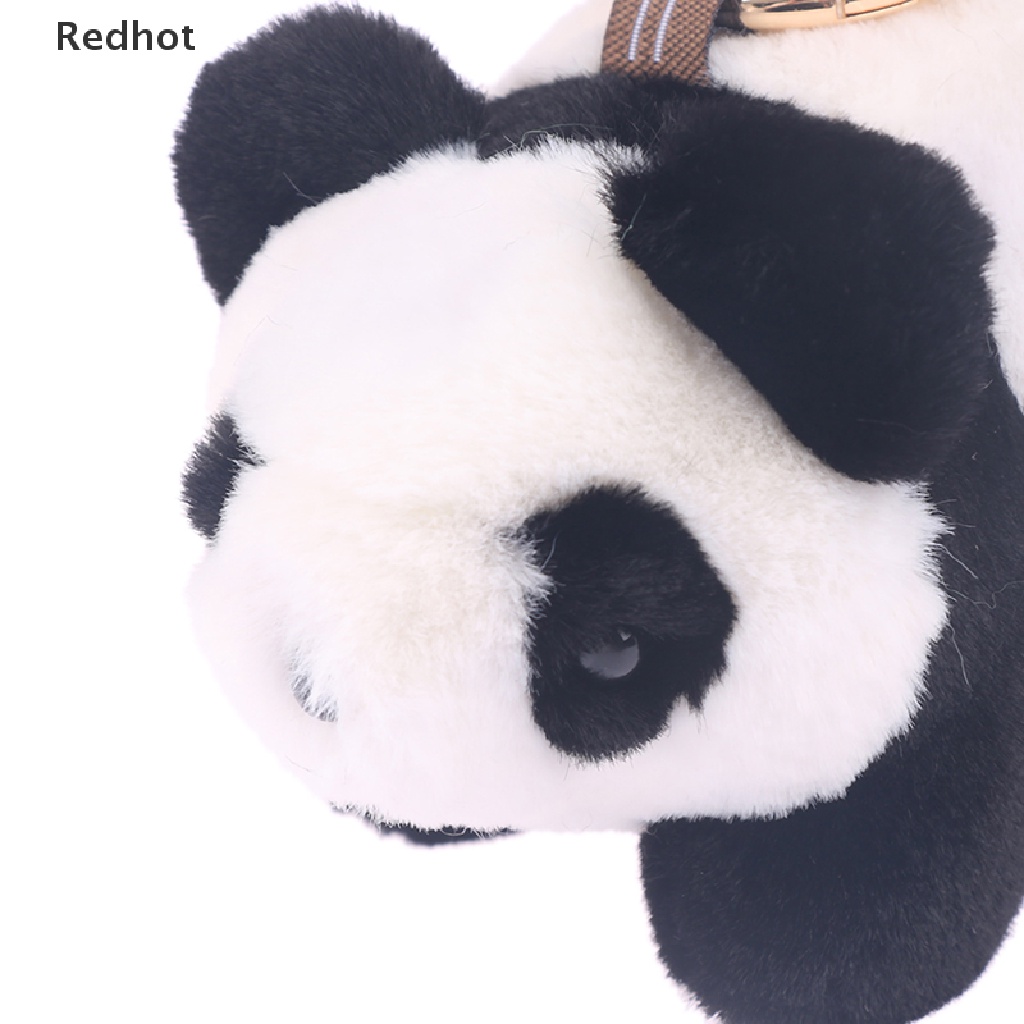 &lt; Redhot &gt; Móc Khóa Hình Gấu Trúc Nhồi Bông Dễ Thương Phong Cách Trung Hoa Dành Cho Nam Và Nữ