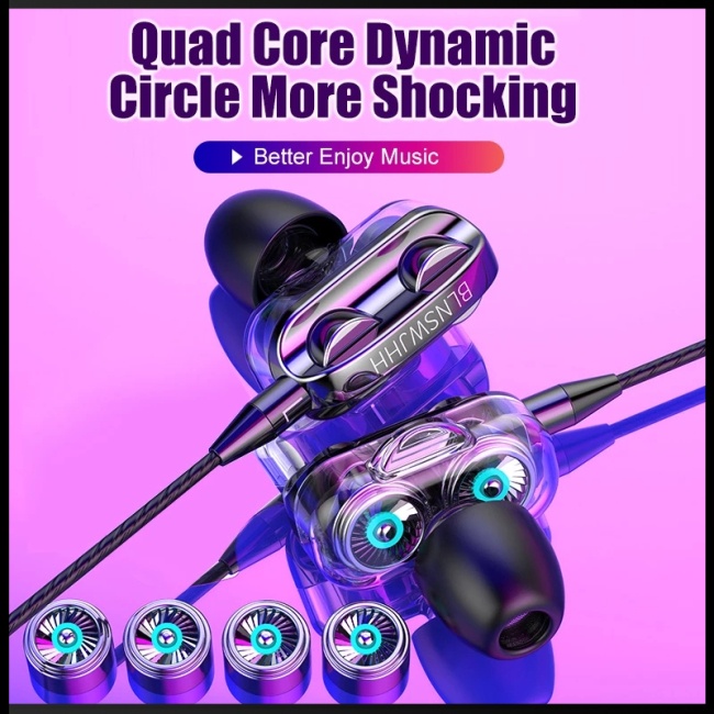 Tai Nghe Thể Thao Nhét Tai Zevaret Hifi Có Dây