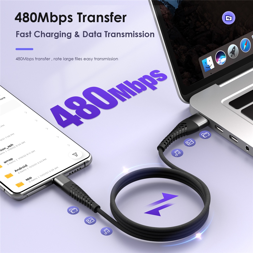 Dây Cáp Sạc Nhanh USB Loại C 7A 100W Cho Huawei OPPO Vooc Realme POCO F2 F3 X3 Samsung Xiaomi USBC 1m 2m 3m