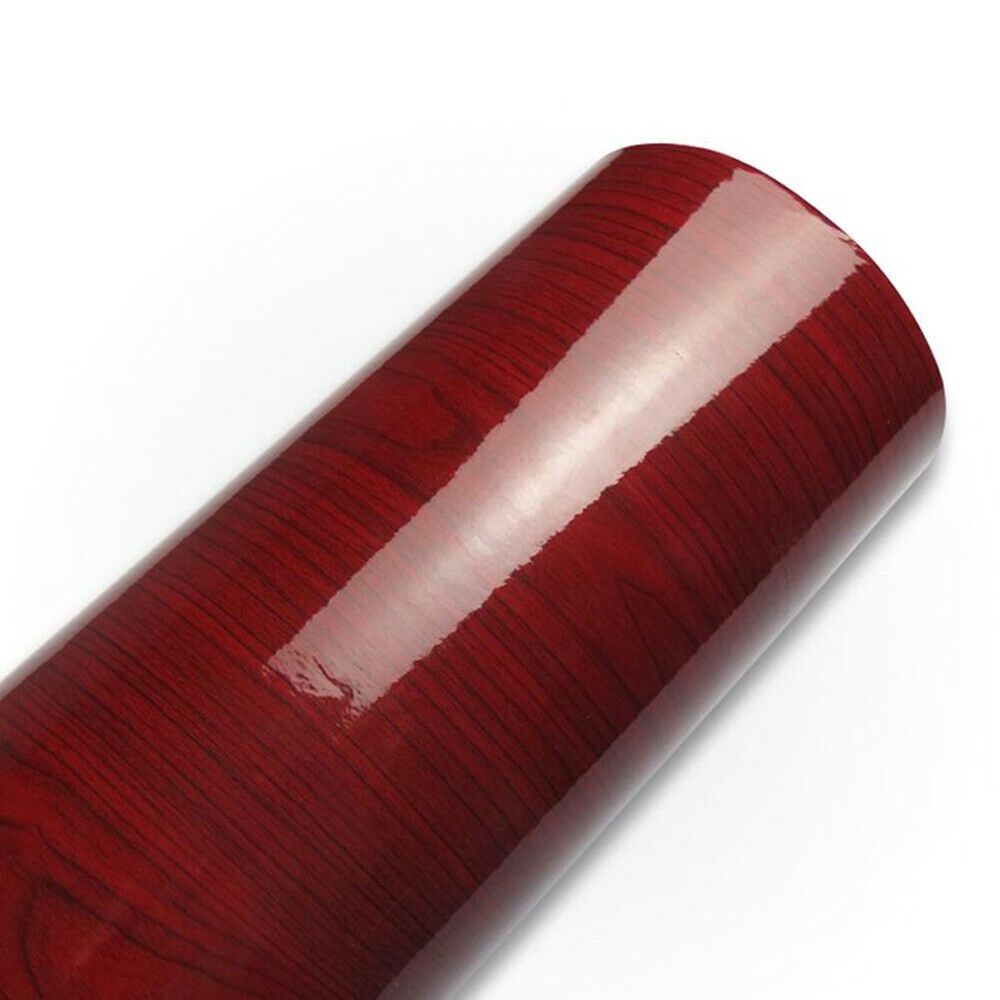 Đề Can Vinyl Họa Tiết Vân Gỗ Bóng Trang Trí Nội Thất Xe Hơi DIY