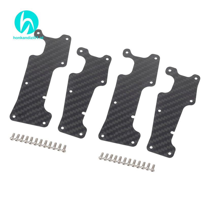 Phụ Kiện Bảo Vệ Cánh Tay Trước Và Sau Bằng Sợi Carbon Cho Xe Điều Khiển Traxxas Sledge RC 1 / 8