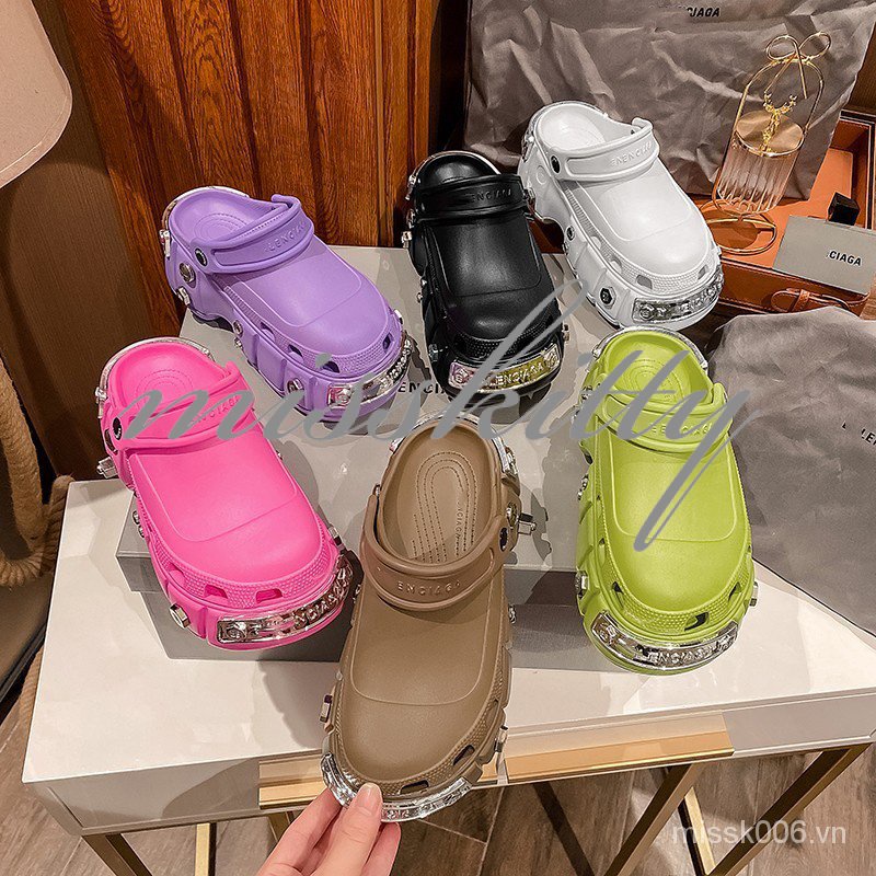 Sandal blcg Đế Dày Tăng Chiều Cao Phong Cách Mới 2023