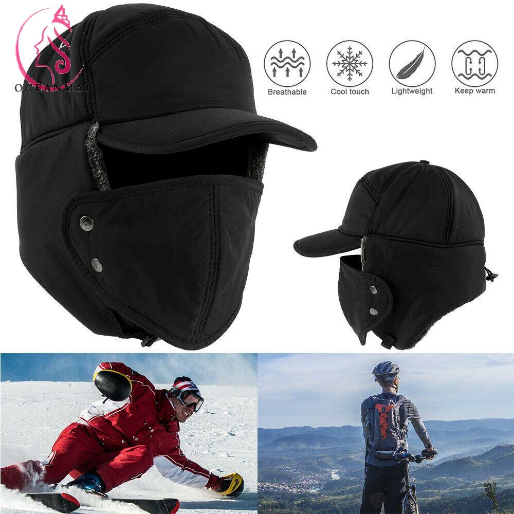 Mũ trùm đầu phối lông thú phong cách Bomber