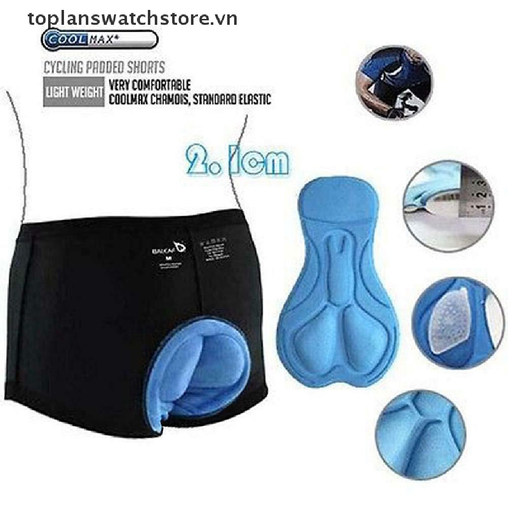 Quần Short Đạp Xe Leo Núi Có Đệm 3D Cho Nam