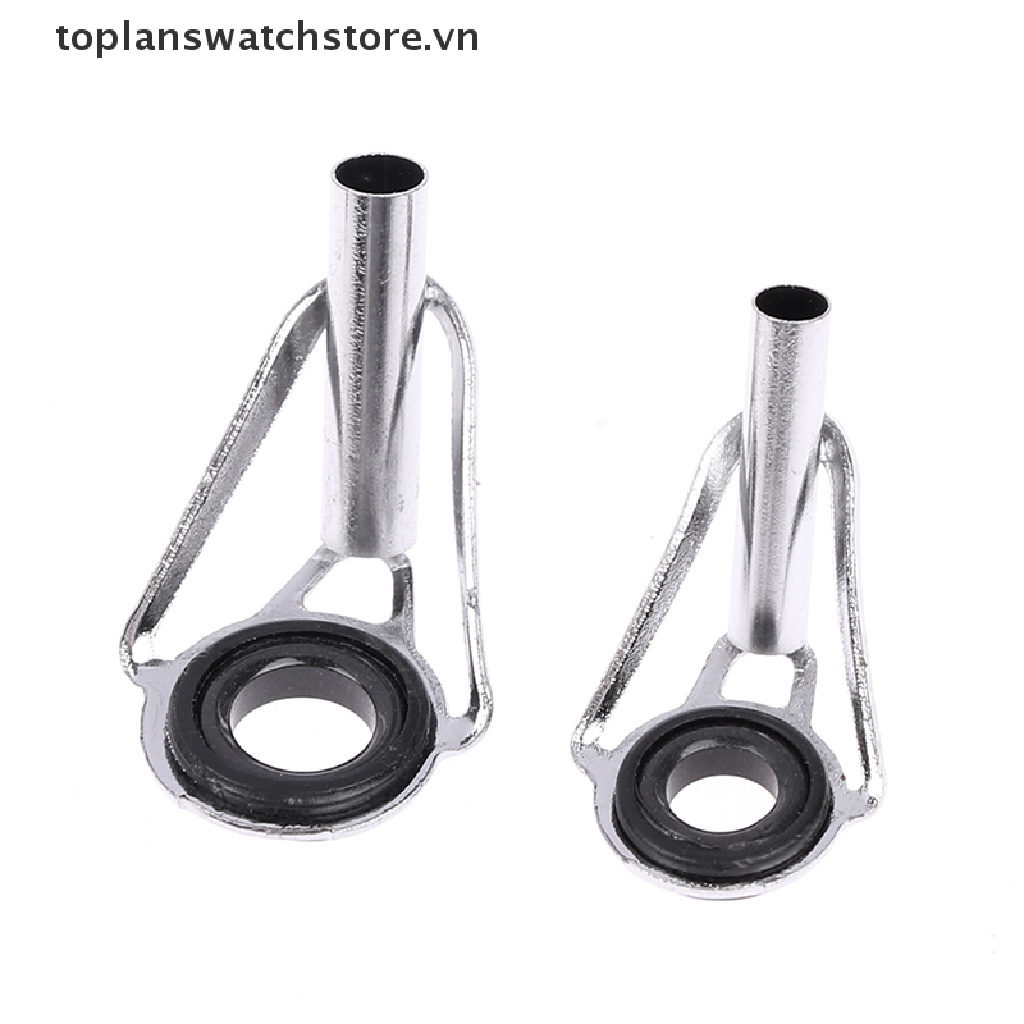 Set 8 Vòng Thép Không Gỉ Gắn Cần Câu Cá Chuyên Dụng