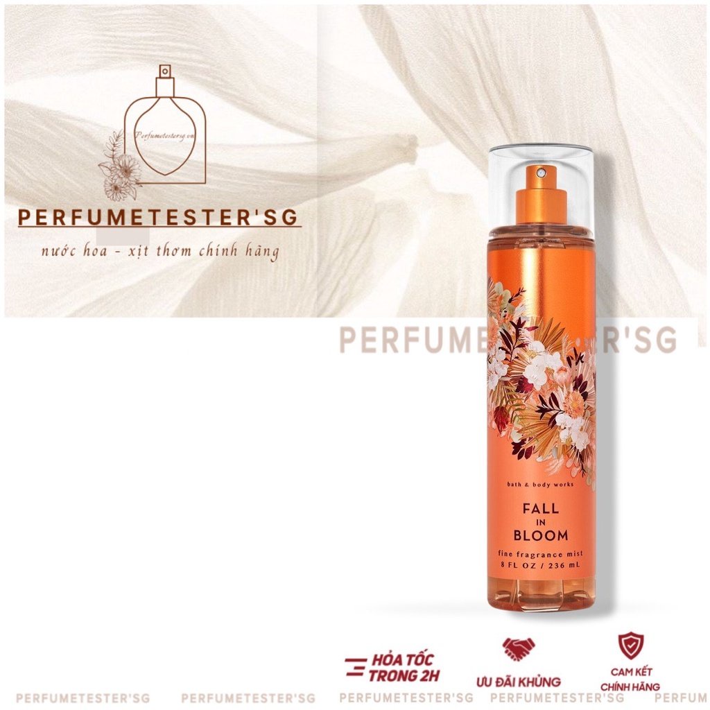 Xịt thơm toàn thân 𝐁𝐚𝐭𝐡 & 𝐁𝐨𝐝𝐲 𝐖𝐨𝐫𝐤𝐬 FALL IN BLOOM -𝒑𝒆𝒓𝒇𝒖𝒎𝒆𝒕𝒆𝒔𝒕𝒆𝒓