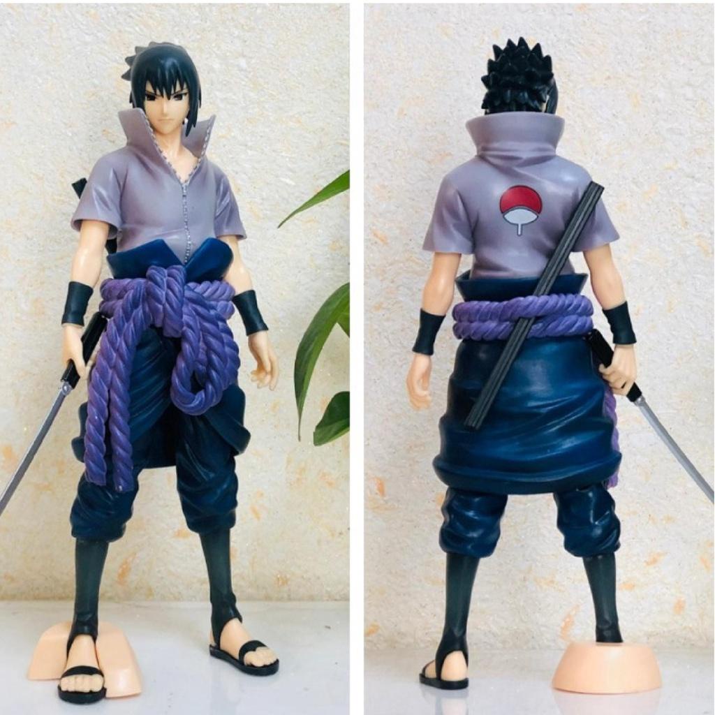 Mô hình nhân vật Uchiha madara lục đạo duy ngã độc tôn cao 27cm có 3 đầu thay thế | Figure anime naruto