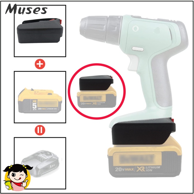 BOSCH Bộ Chuyển Đổi Pin Lithium 20v Dcb Chuyên Dụng Cho Máy Hút Bụi Dewalt 20v Pba