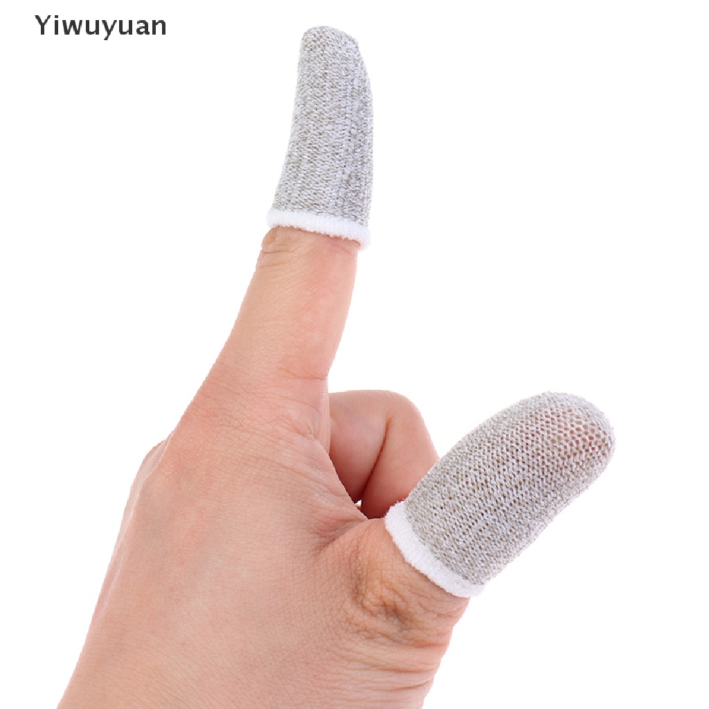 < Yiwuyuan > Đệm Ngón Tay Chơi Game Sản Phẩm Hữu Ích Chống Trượt Chống Mồ Hôi Có Màn Hình Cảm Ứng