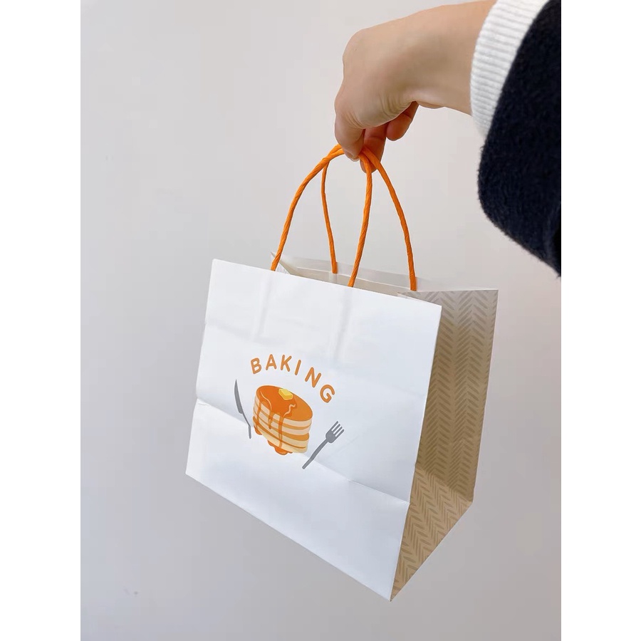 Túi giấy đựng quà, túi có quai, túi kraf, túi đựng bánh bento, túi đựng bánh kẹo, nhiều mẫu  - POPPY STORE