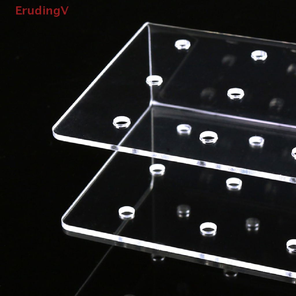 Giá Đỡ Kẹo Mút / Bánh Bằng Acrylic Trong Suốt 15 Lỗ Tiện Dụng