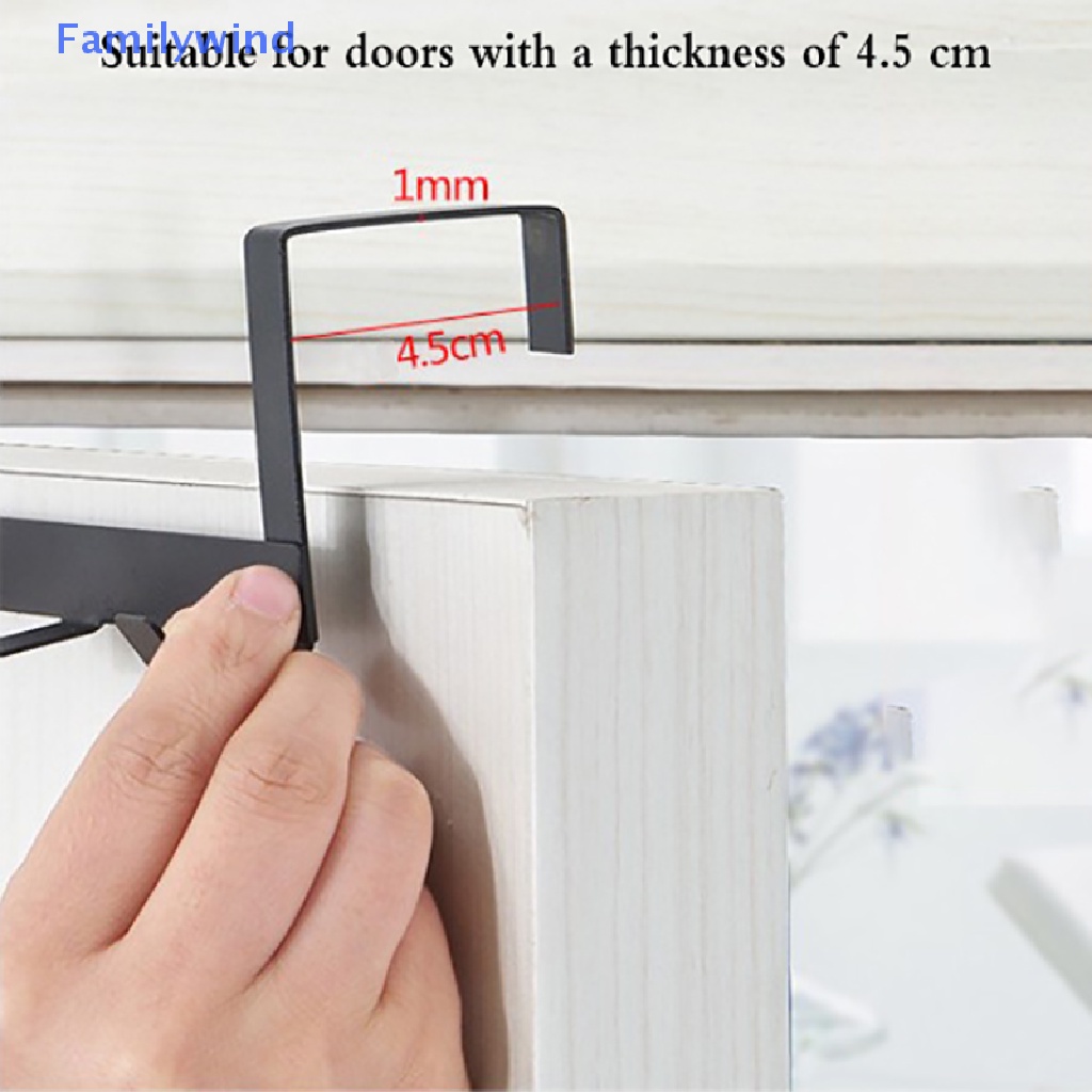 Giá Đỡ Móc Treo Đồ Gắn Cửa Tủ Bếp / Phòng Tắm